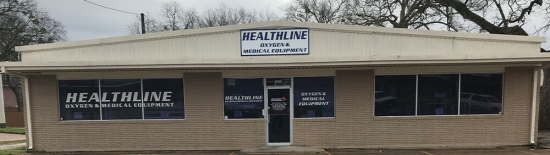 Sherman, TX Healthline DME location storefront