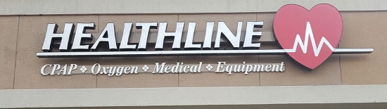 Tyler, TX Healthline DME location storefront