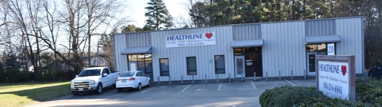Longview, TX Healthline DME location storefront